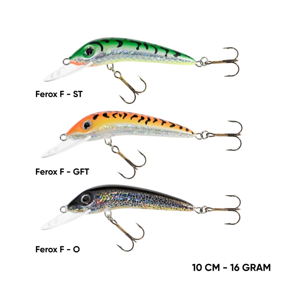 Maket Balık - Rapala - Jaxon Ferox F - O - 10 cm 16 gr