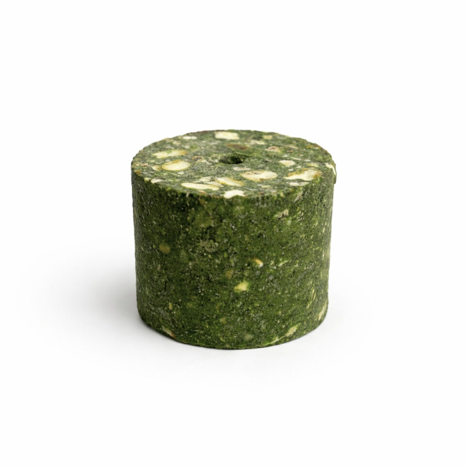 Sazan Yemi - Delikli Küspe - Mısır - Silindir - Yeşil - 1 KG Paket