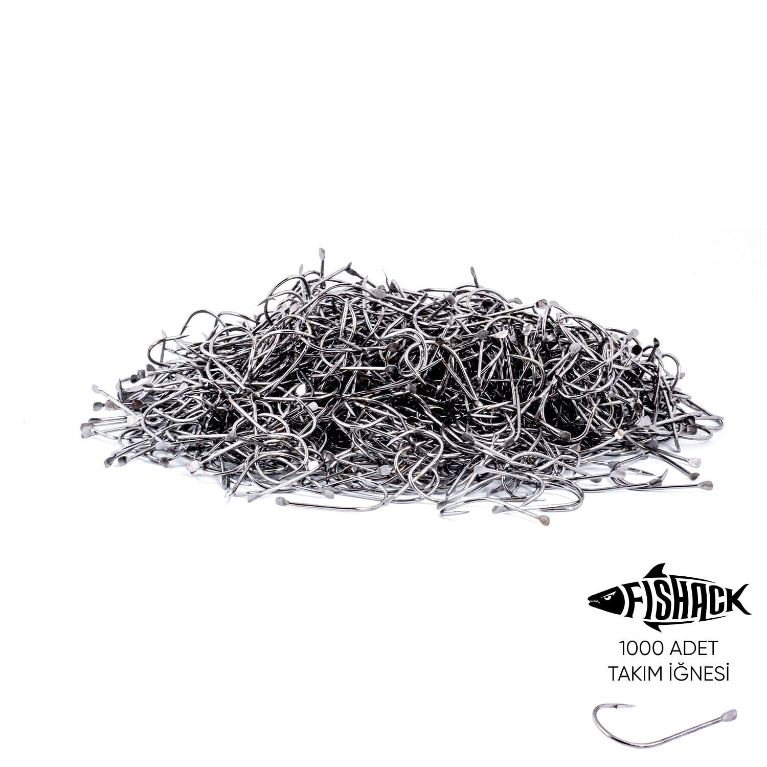 Olta İğnesi - Fishack 505 - No: 1/0  (1000'li Paket)