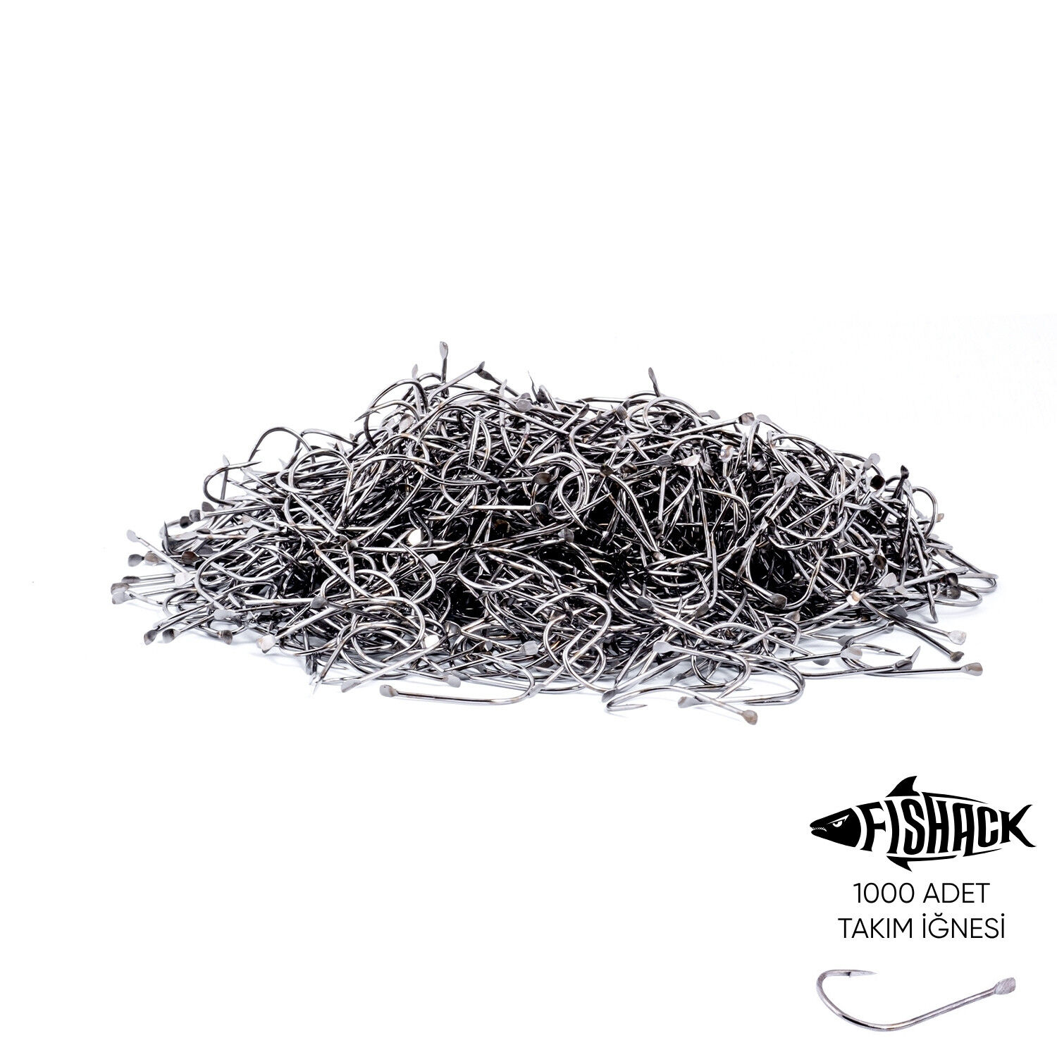 Olta İğnesi - Fishack 505 - No: 1  (1000'li Paket)