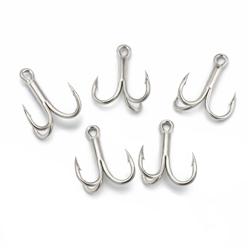 Üçlü İğne - Nikel Üçlü Kanca - Fishack 3210 - 5 Adet - No: 1/0