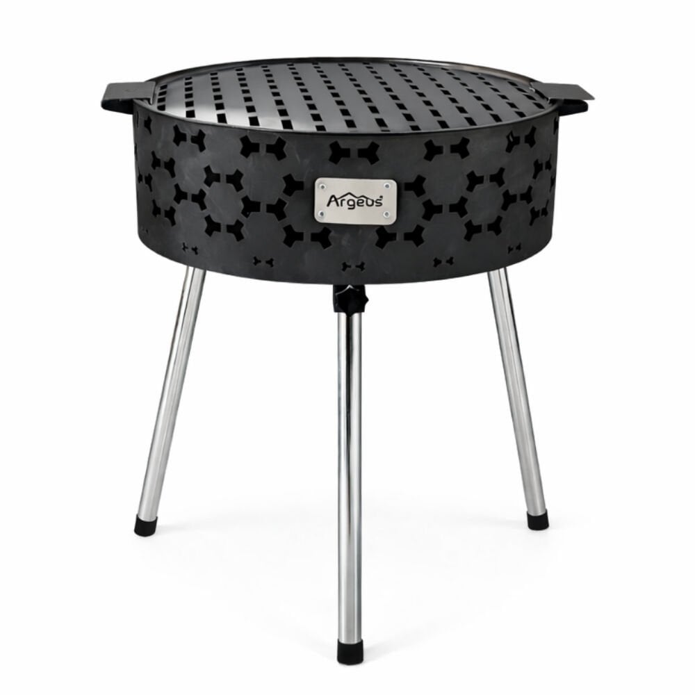 Taşınabilir Kömür Barbekü Mangal  - Büyük - 44cm*13cm*67cm