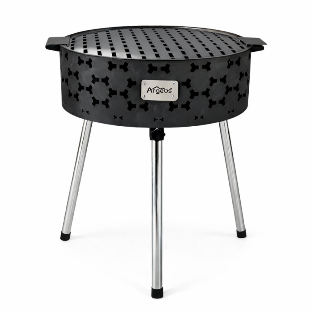 Taşınabilir Kömür Barbekü Mangal  - Büyük - 44cm*13cm*67cm