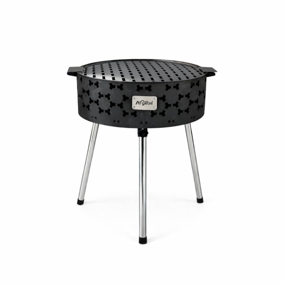 Taşınabilir Kömür Barbekü Mangal - Küçük - 33cm*13cm*52cm