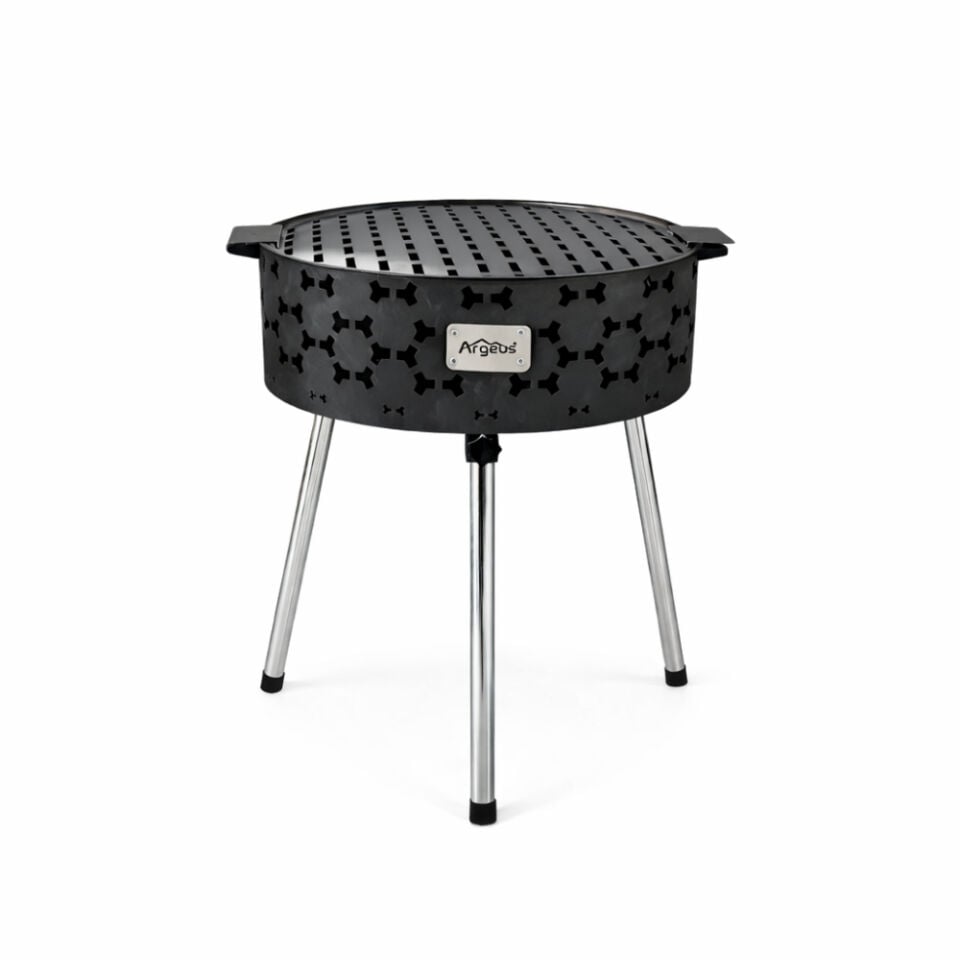Taşınabilir Kömür Barbekü Mangal - Küçük - 33cm*13cm*52cm