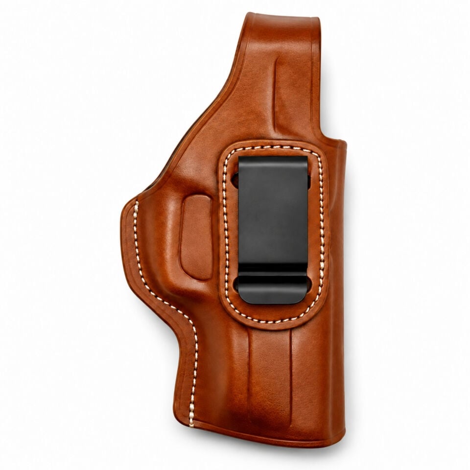 Savage Belt Maşalı Tabanca Kılıfı Glock 19 - Kahve