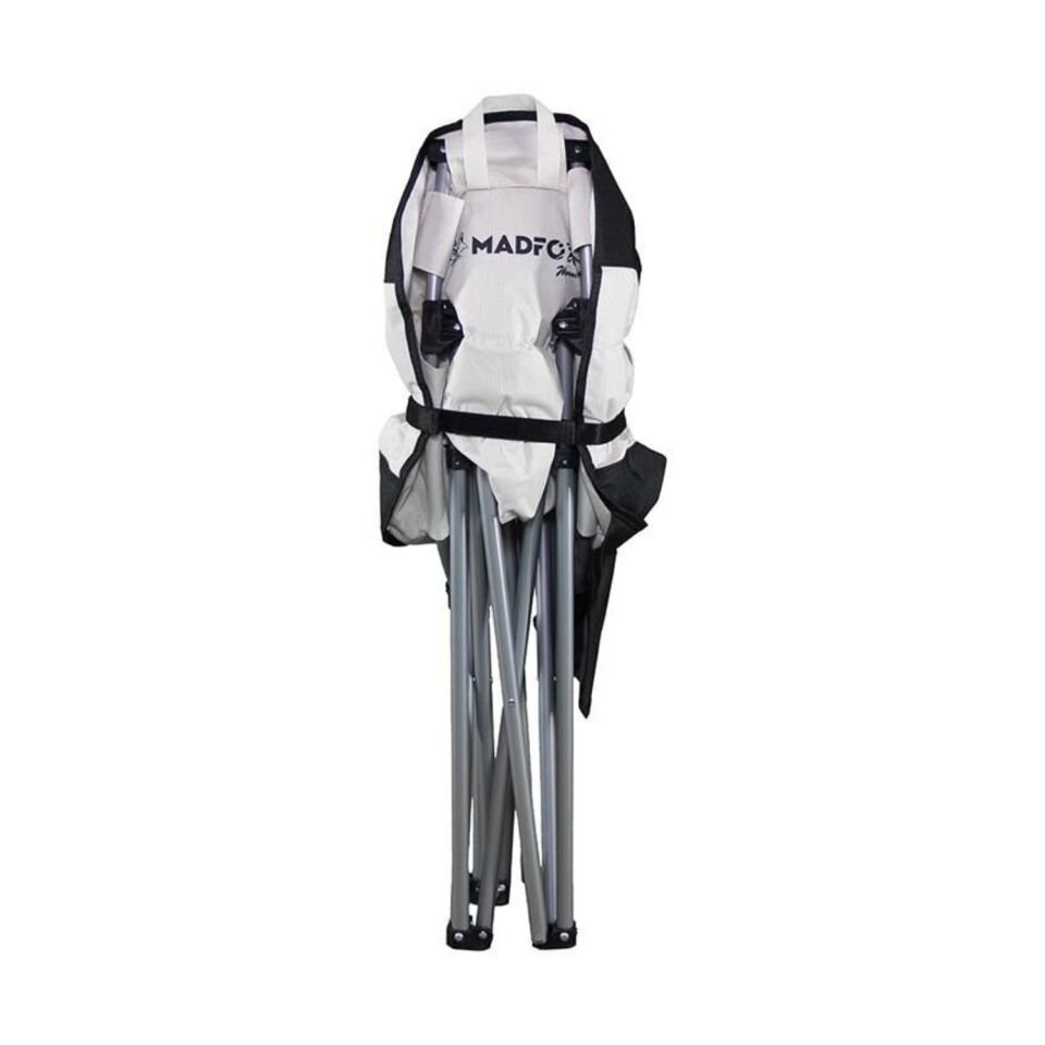 Katlanır Kamp Piknik Sandalyesi - Madfox Moonchair Deluxe - Siyah/Gri - 547212