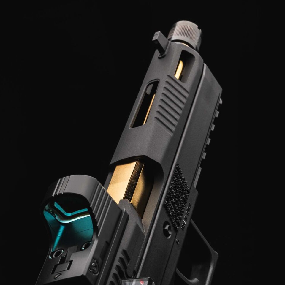 ASG CZ P09 Optic Blowback Airsof Havalı Tabanca 6 mm Siyah