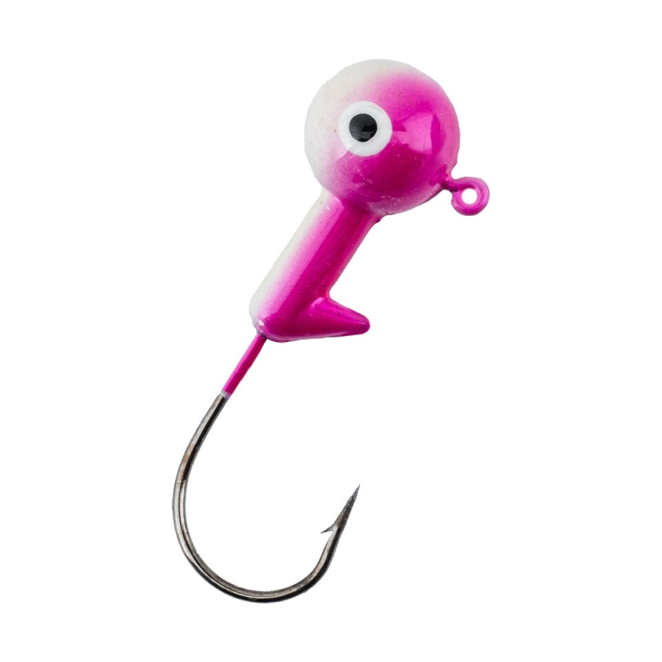 Jighead - Zoka - Kurşunlu Olta İğnesi - (XH-A 02) - Pembe Beyaz - 21 Gr