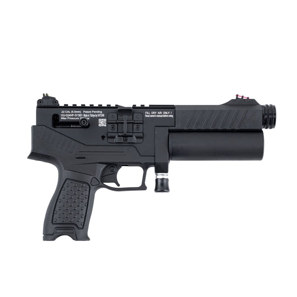 Hatsan Velox Black 5.5 mm PCP Havalı Tabanca