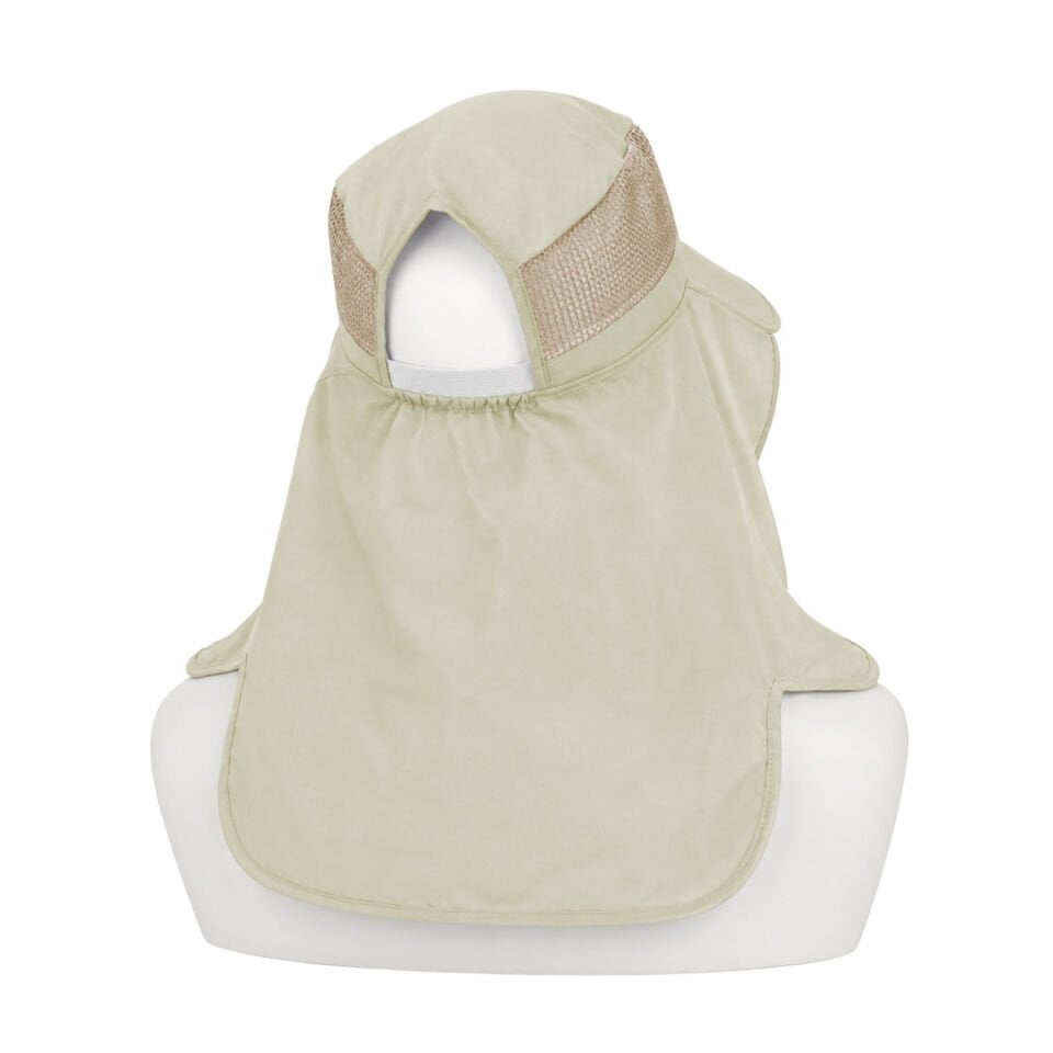 Ense Korumalı Outdoor Şapka - Fileli - Bej - Savex
