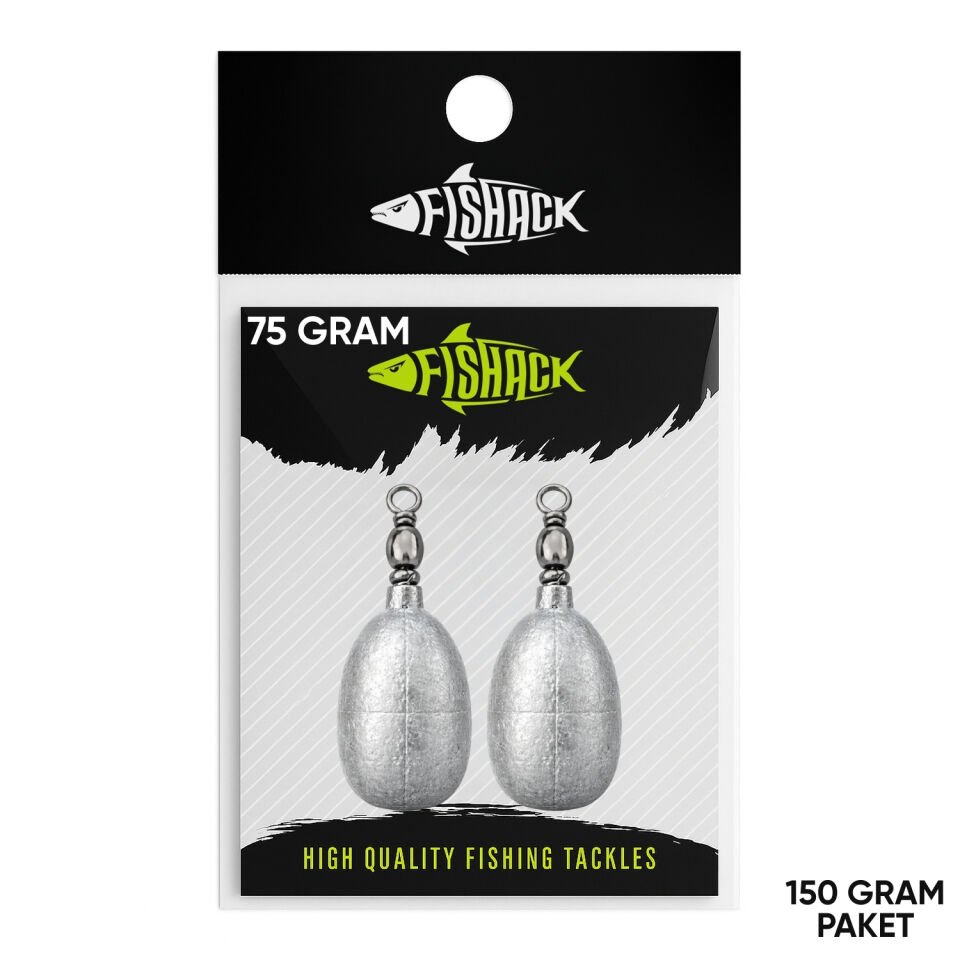 Fishack Fırdöndülü Kurşun 75gr (150gr)