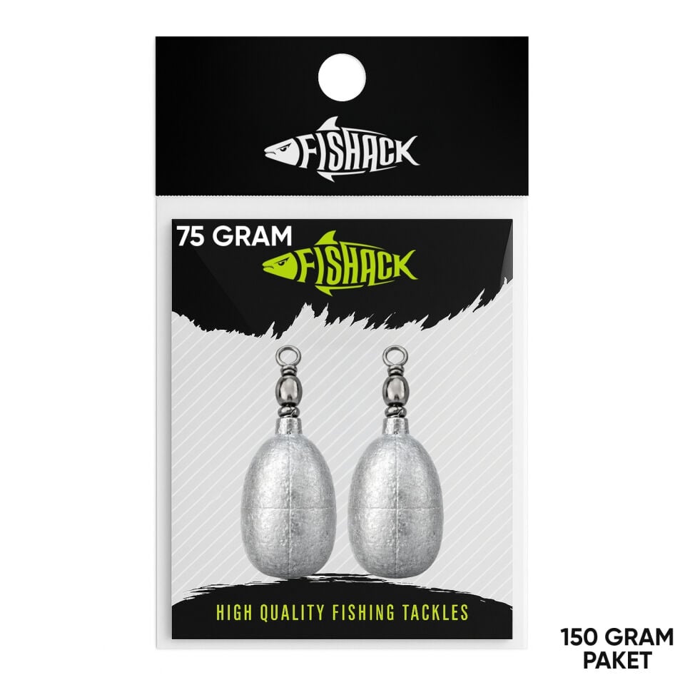 Fishack Fırdöndülü Kurşun 75gr (150gr)