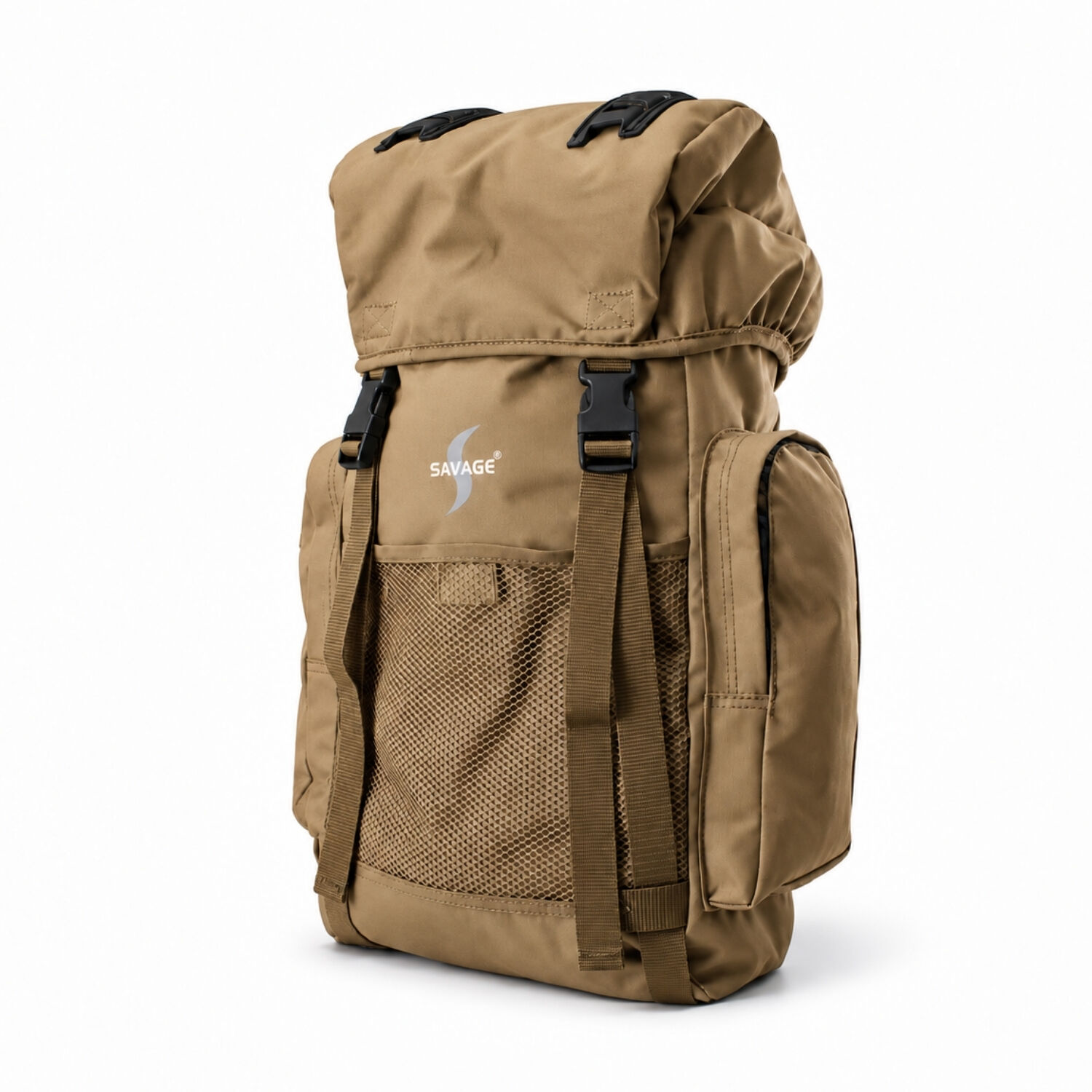 Su Geçirmez Outdoor Sırt Çantası - Kamp Çantası - Savage Ventura 35LT - Kum