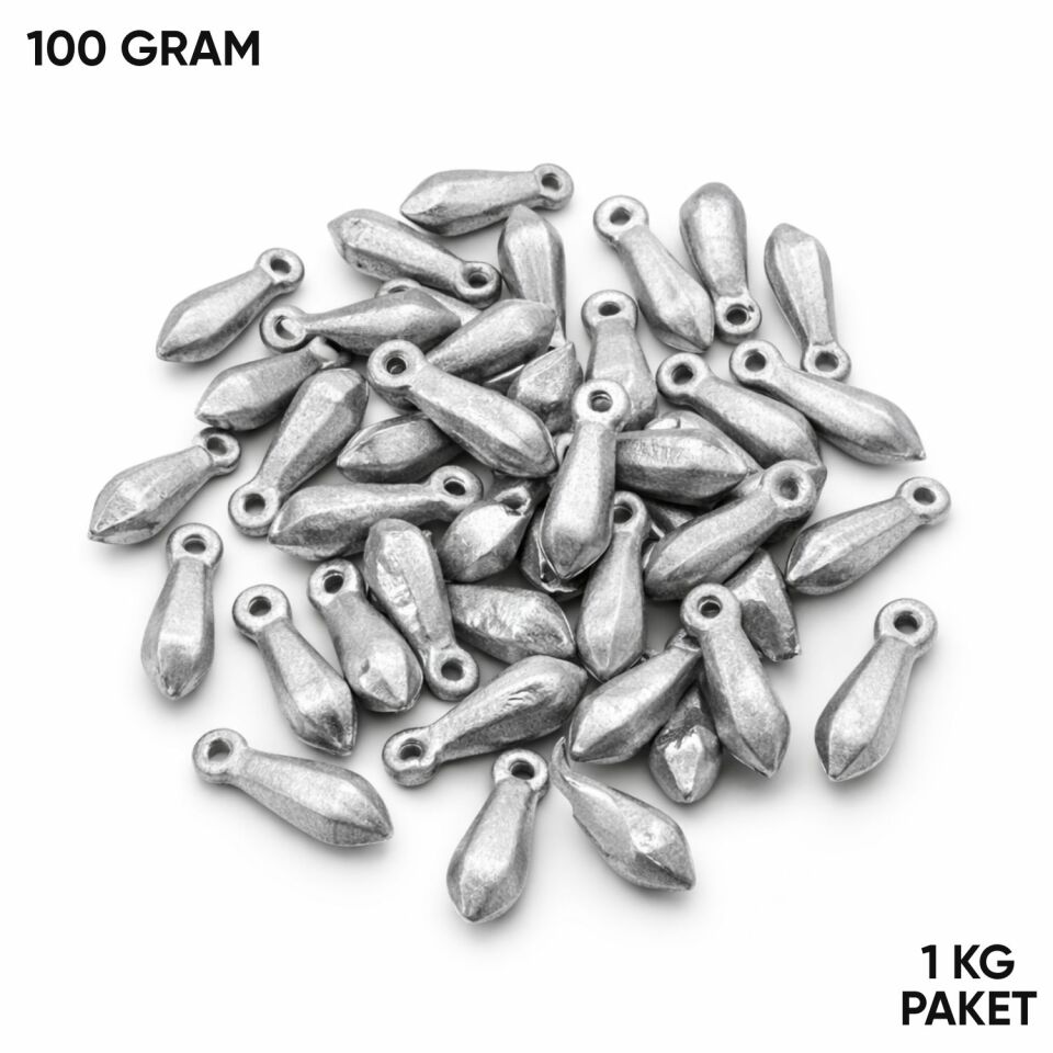 Armut Kurşun - Dip Olta Kurşunu - 100gr (1 KG)
