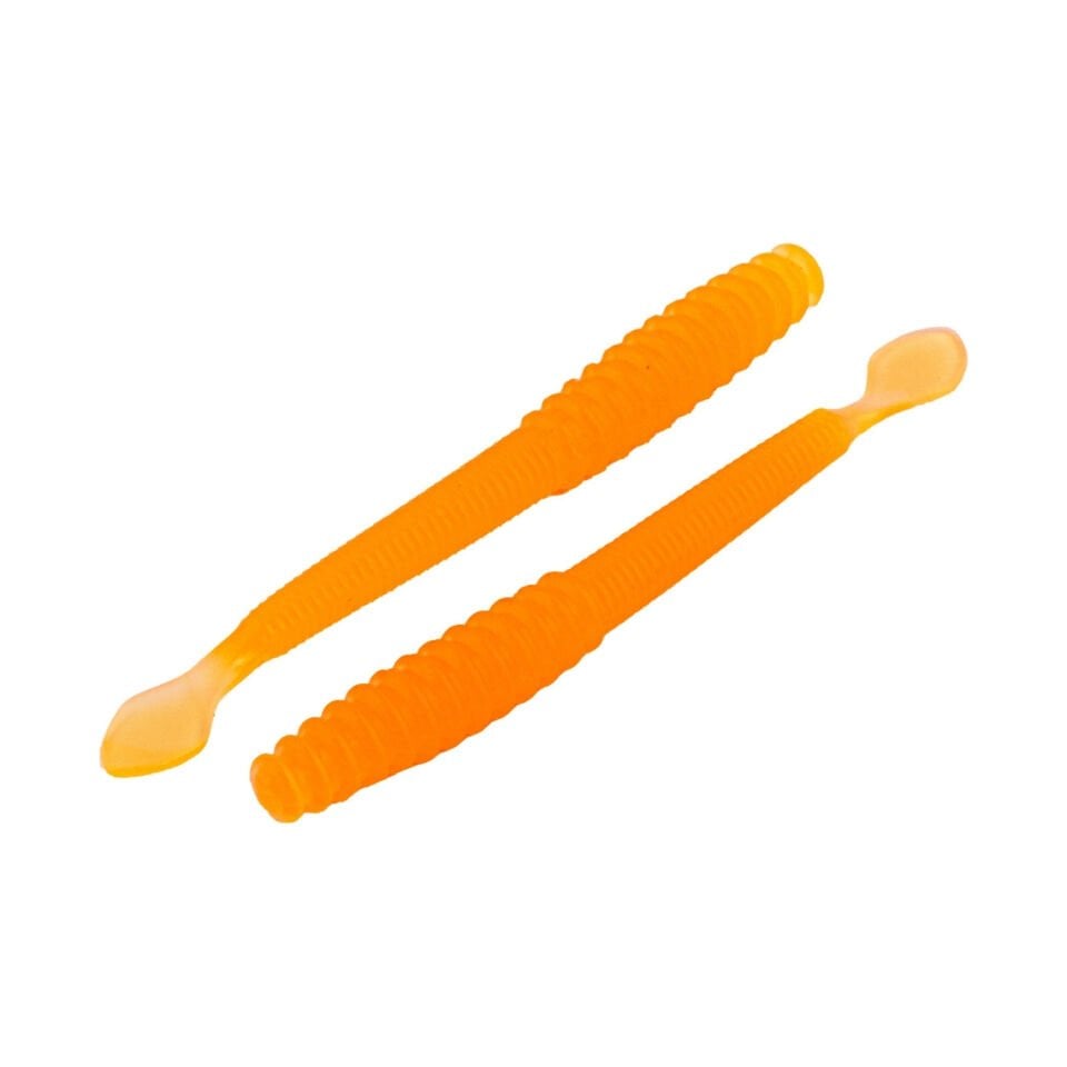 Silikon Kurt Yem - 2,2g 87mm - Fishack Wormix - Orange