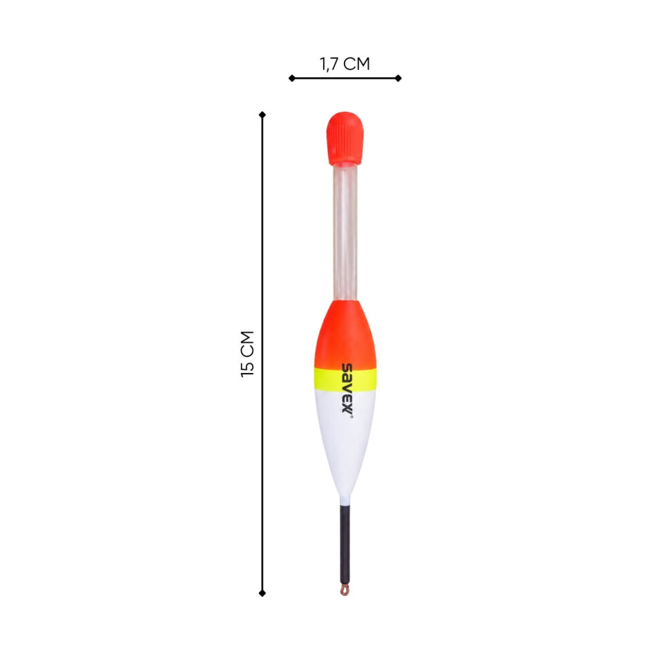 Işık Tüplü Olta Şamandırası - Savex - (6004) - 5 Adet - 4 gr