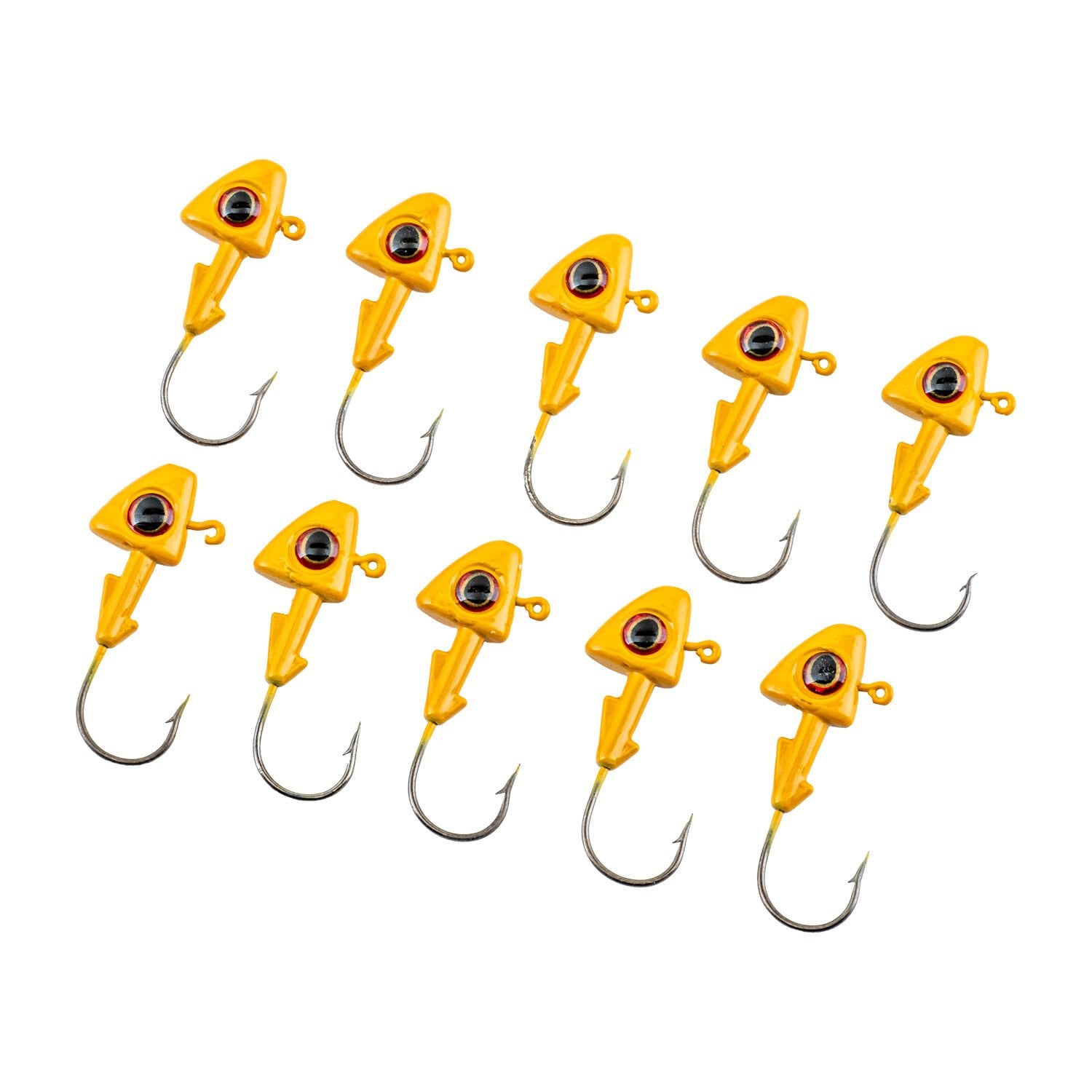 Jighead - Zoka - Kurşunlu Olta İğnesi - (XH-A 07) - Sarı - 6 Gr - 10 Adet