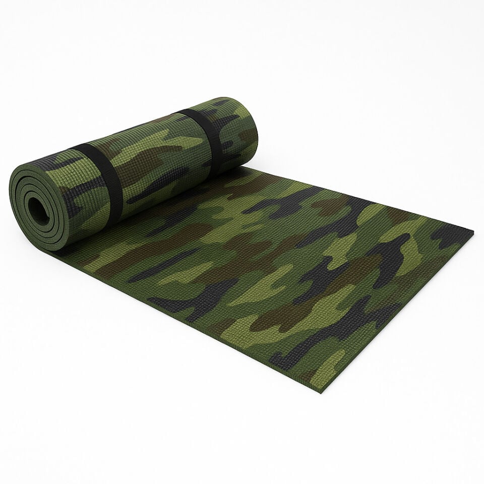 Kamp Matı -  Argeus - 10mm Foam Mat - Kamuflaj - (60*190 cm)