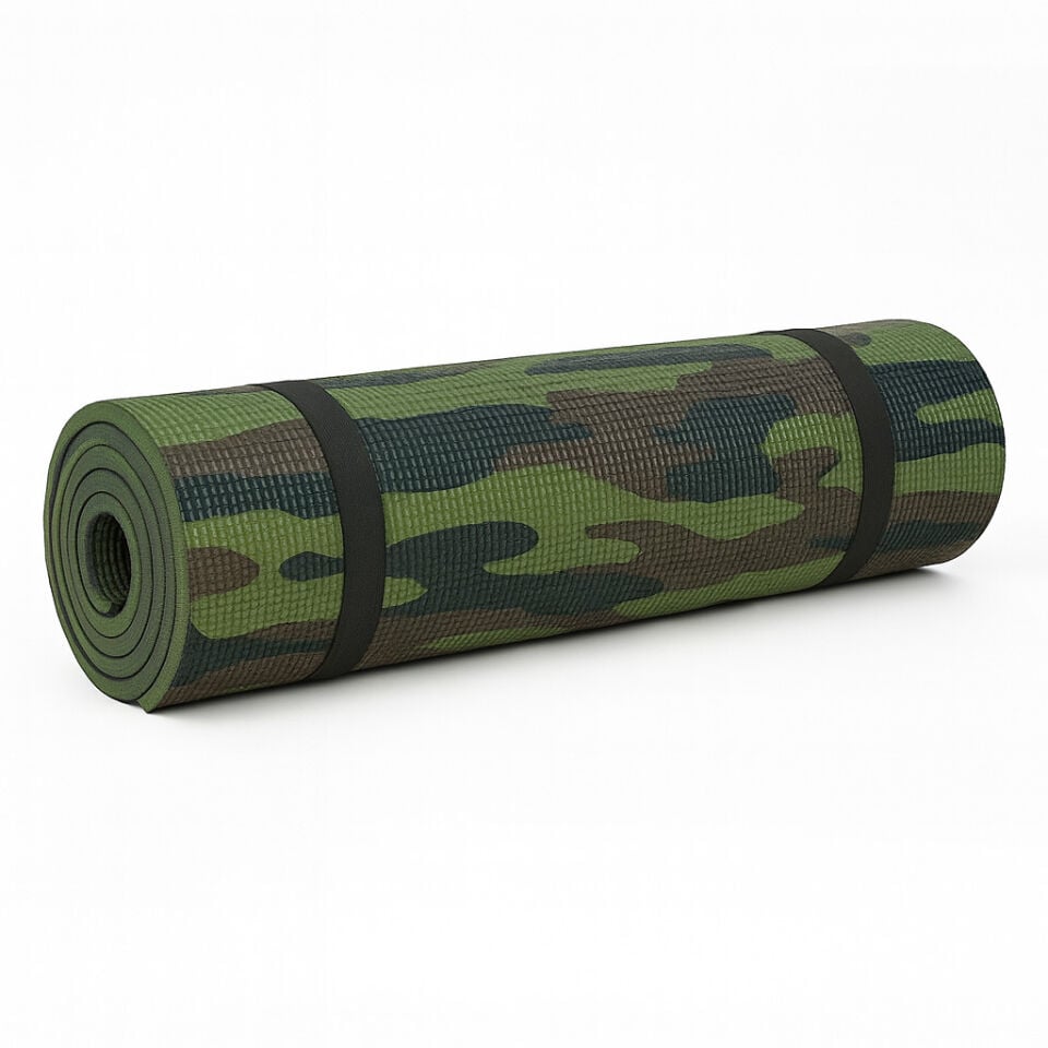 Kamp Matı -  Argeus - 10mm Foam Mat - Kamuflaj - (60*190 cm)