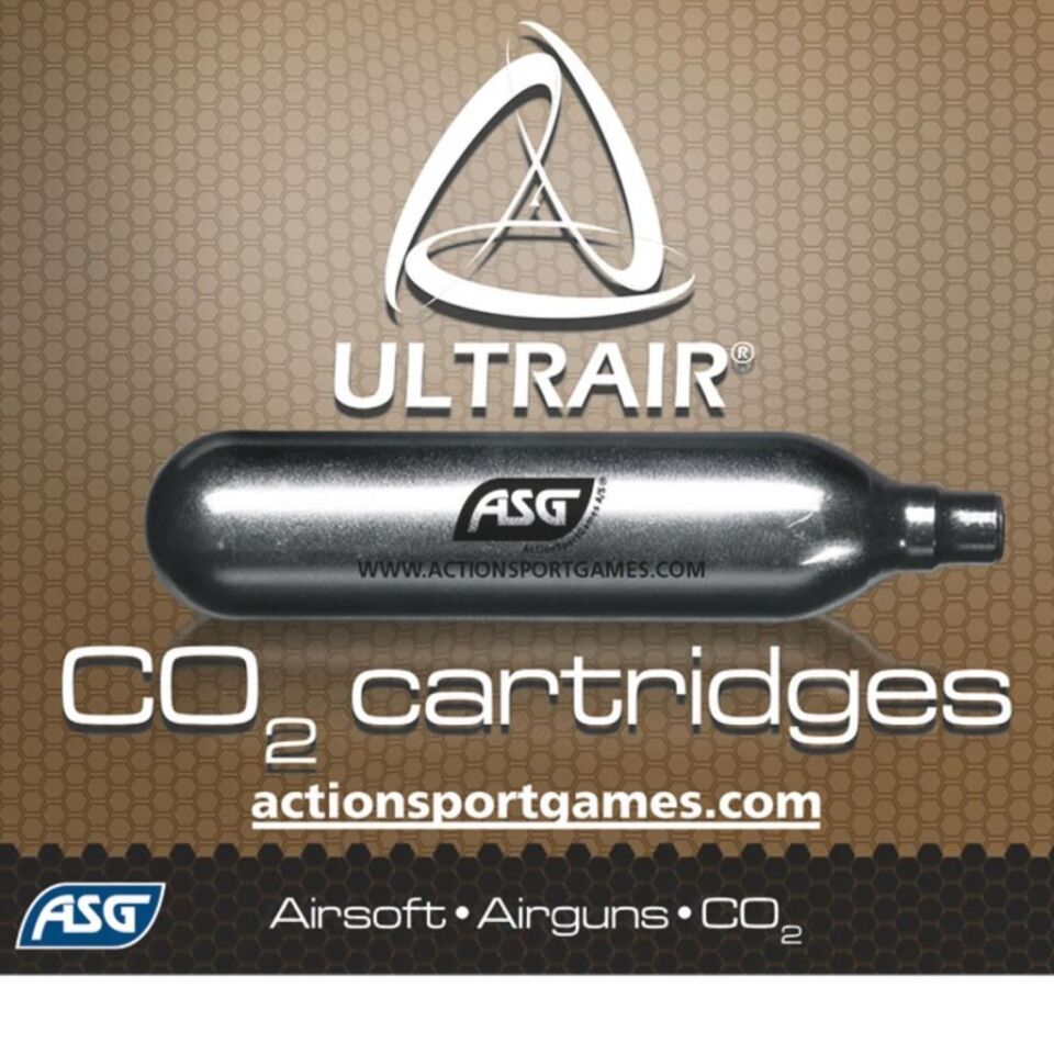 ASG 12 gr CO2  Airsoft Tüpü - 10 Adet