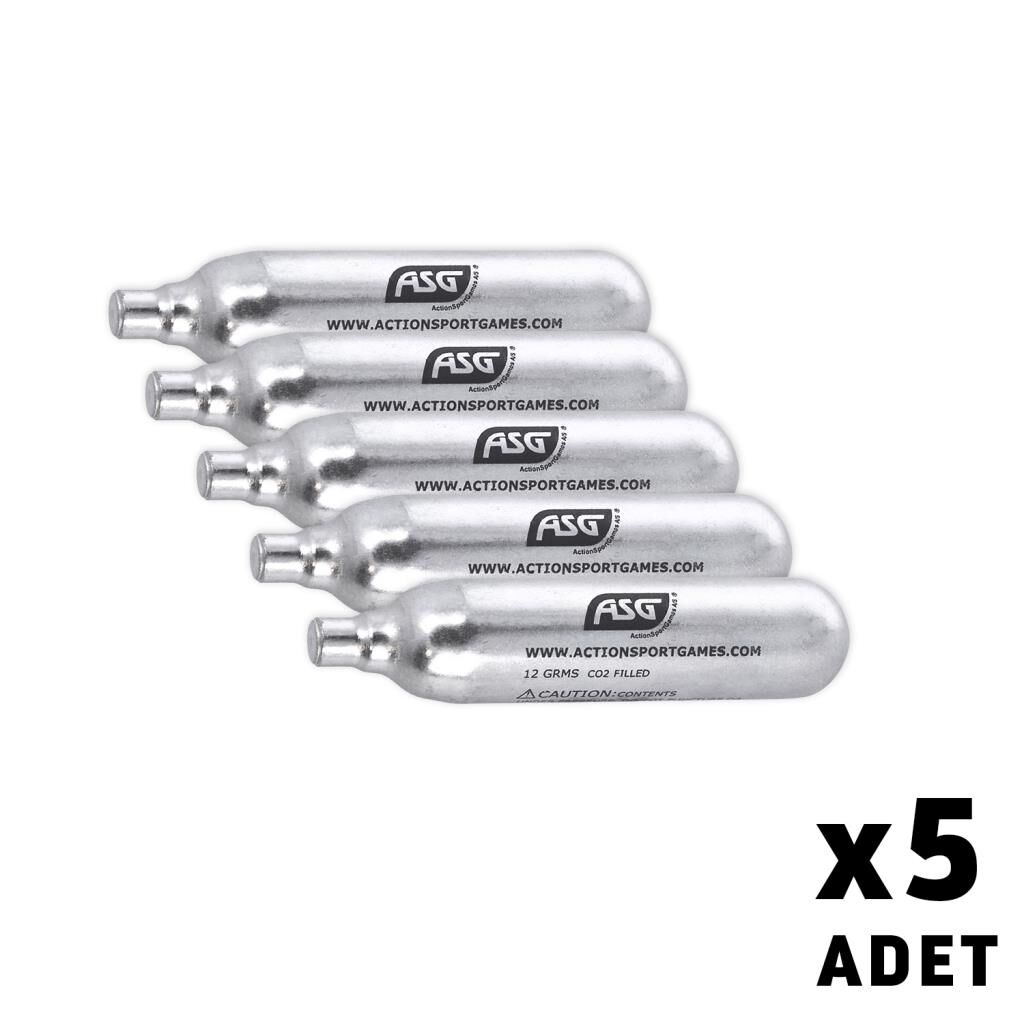ASG 12 gr CO2  Airsoft Tüpü - 5 Adet