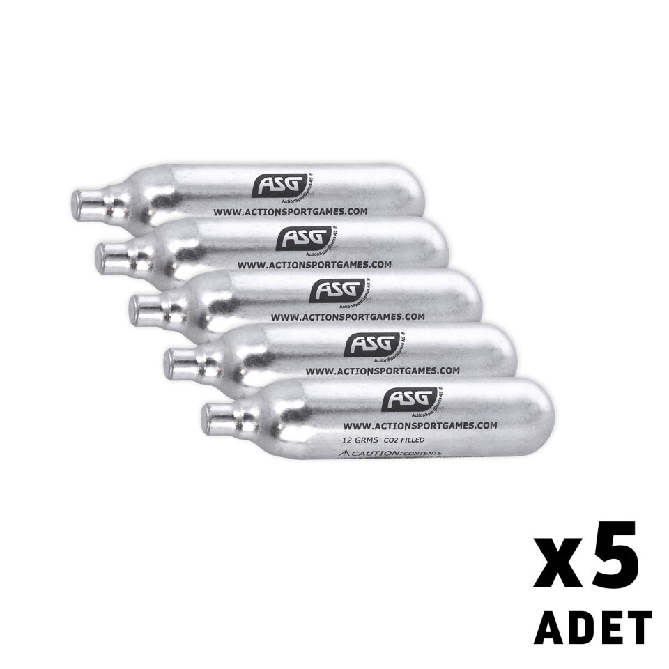ASG 12 gr CO2  Airsoft Tüpü - 5 Adet