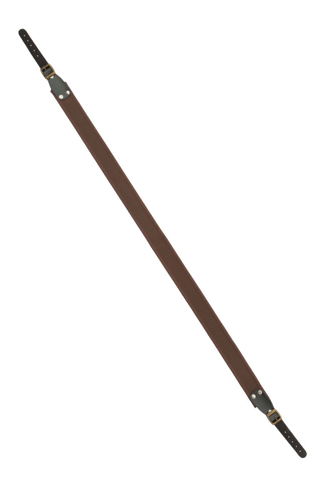 Tüfek Askı Kayışı - Savage - 4 cm Kolon - Kahve