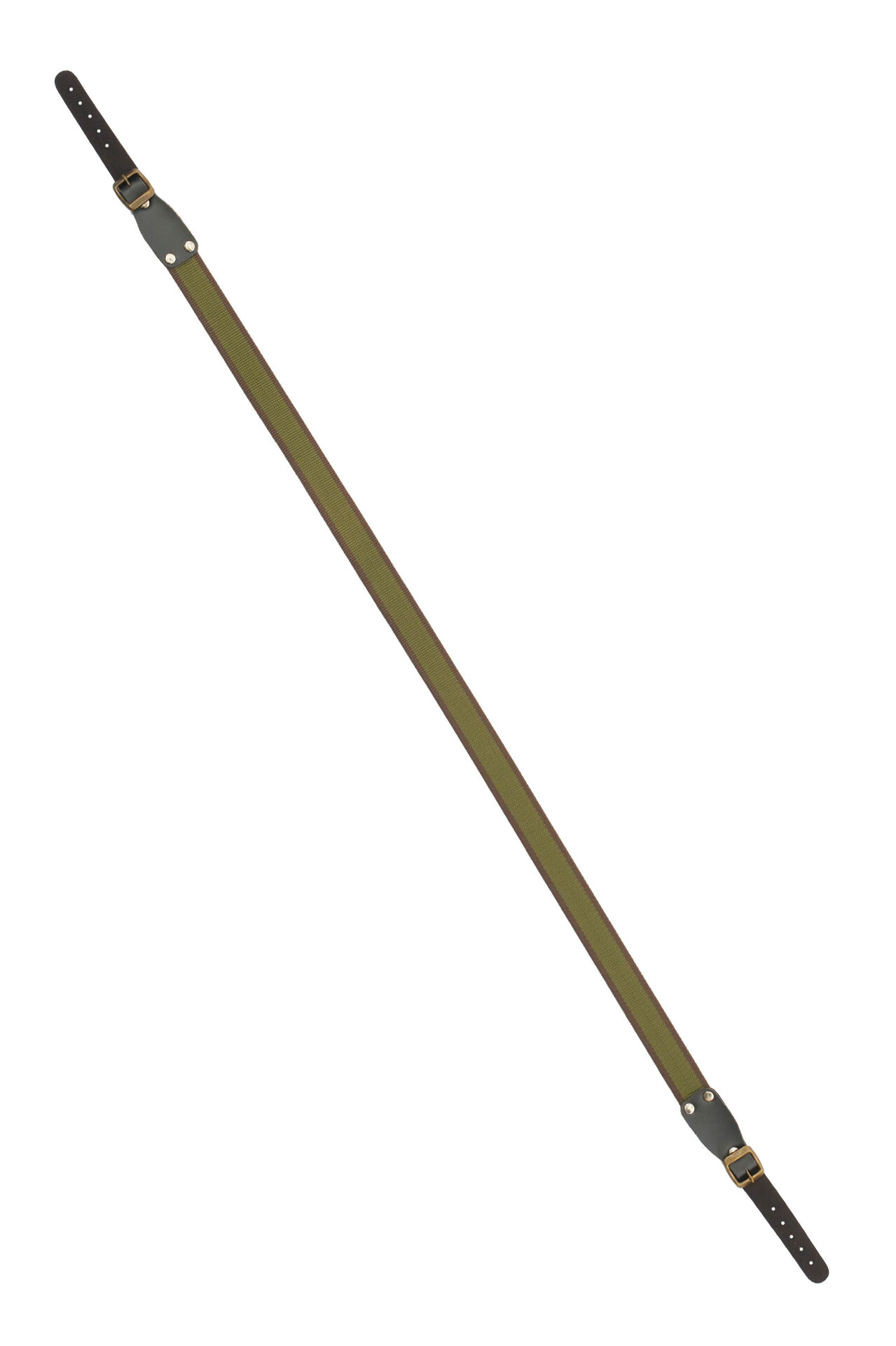 Tüfek Askı Kayışı - Savage - 3 cm Kolon - Haki/Kahve