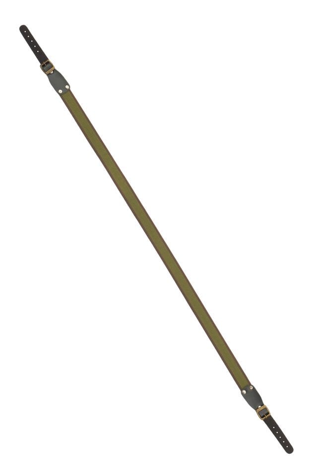 Tüfek Askı Kayışı - Savage - 3 cm Kolon - Haki/Kahve