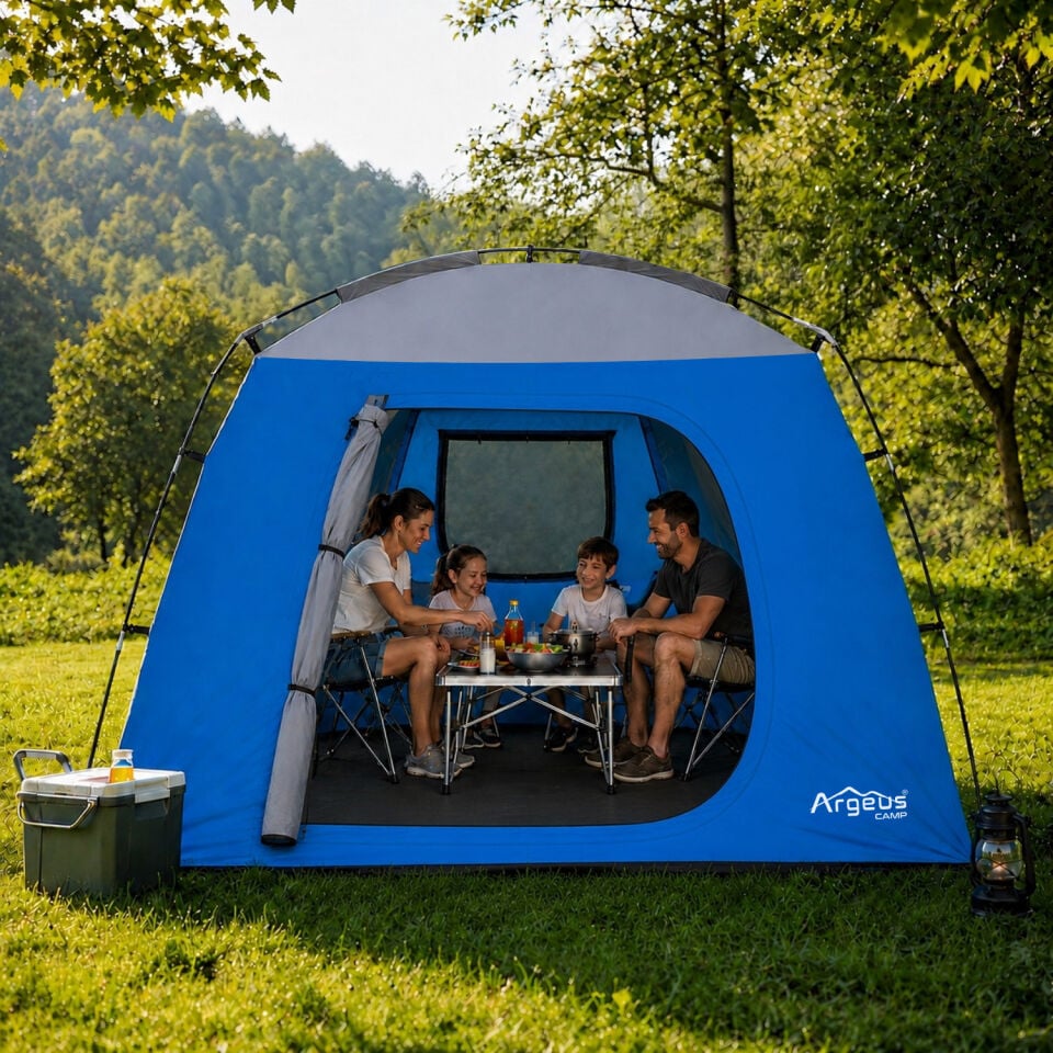 6 Kişilik Gazebo Kamp Gölgeliği - Kamp Çadırı - 270x270x180cm - Argeus Skydome