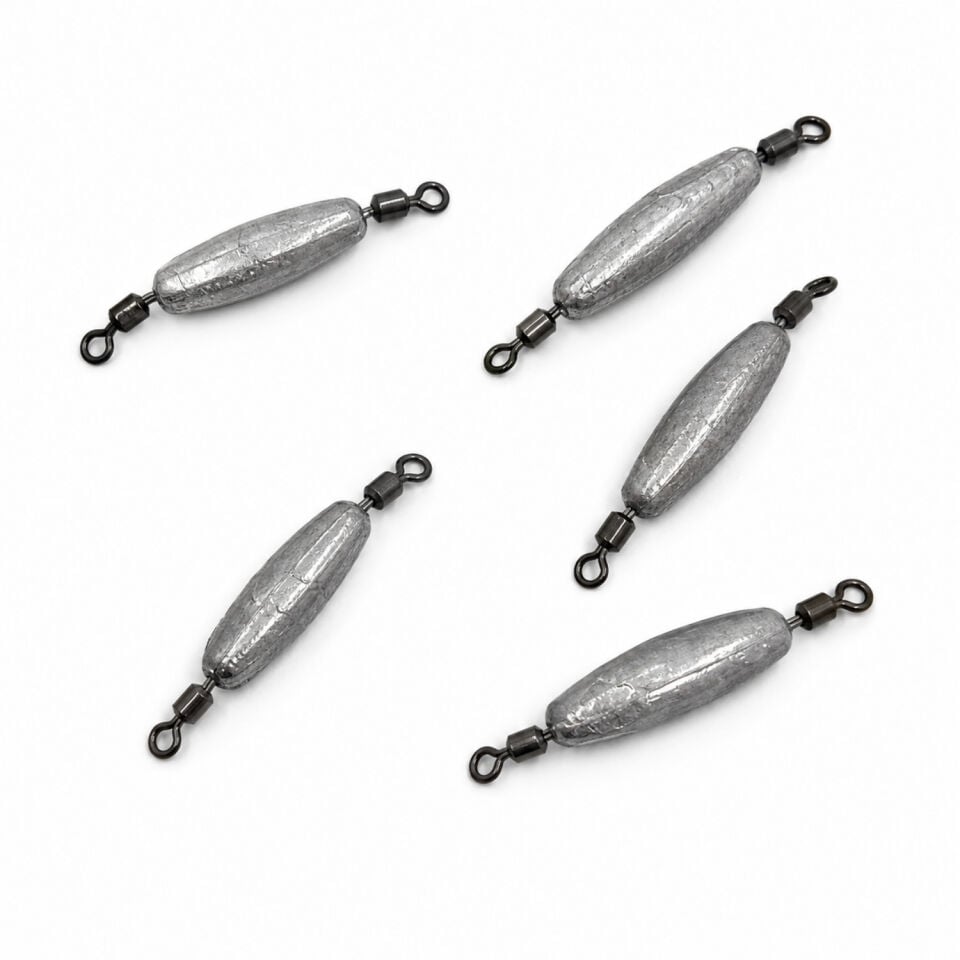 Çift Taraflı Fırdöndülü Kurşun - Fishack - 1 Gram (5'li)
