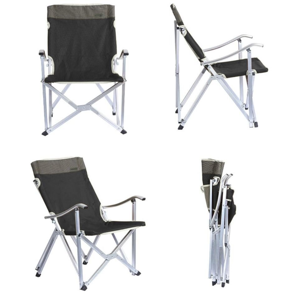 Katlanır Kamp Piknik Sandalyesi - Madfox Dachuan - Siyah - 547213