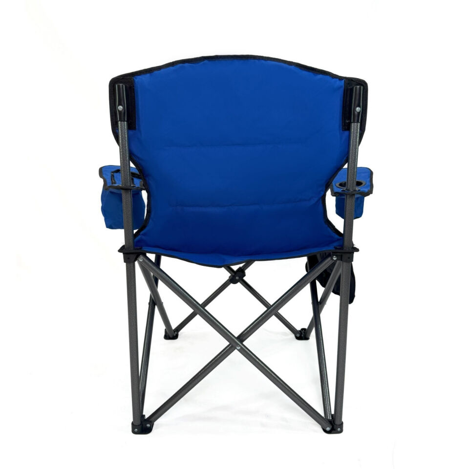 Katlanır Kamp Piknik Sandalyesi - Madfox Echo - Bardaklıklı - Mavi - 547287
