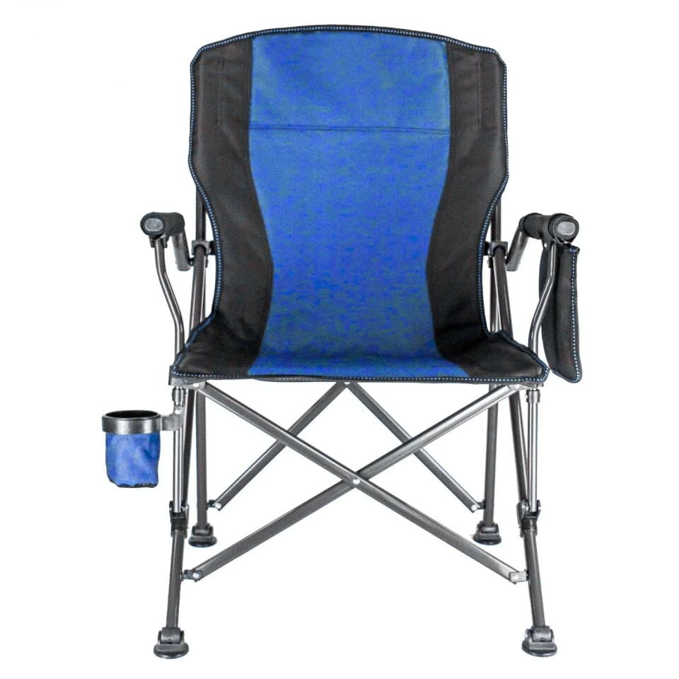 Katlanır Kamp Piknik Sandalyesi - Madfox Roxy - Mavi/Siyah - 546245