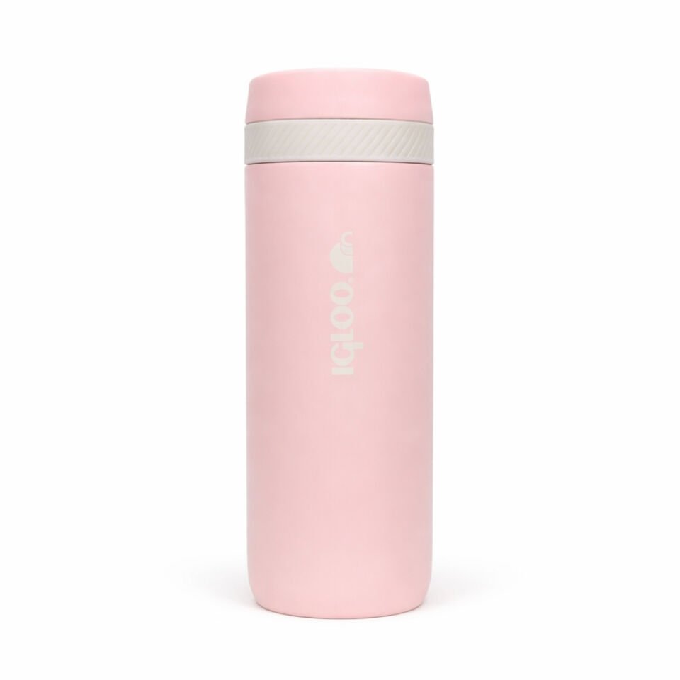 Çelik Mug Termos - Igloo - Squid - 600ml - Pembe - 205801