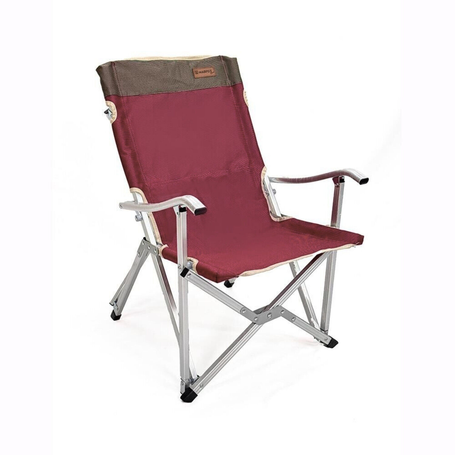Katlanır Kamp Piknik Sandalyesi - Madfox Dachuan - Bordo - 547281