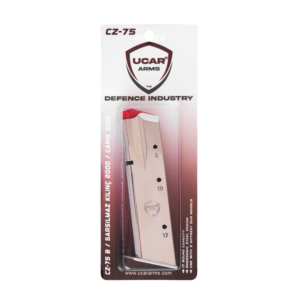 CZ-75 Krom Tabanca Şarjörü (CZ-75B / KILINÇ 2000 / CANİK S120)