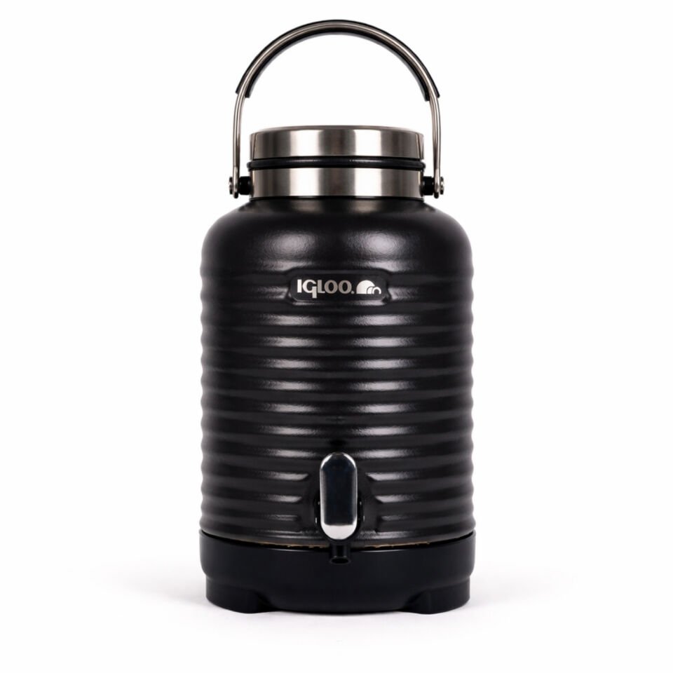 Çelik Family Termos - Igloo - Barrel - 5 lt - Siyah - 205865