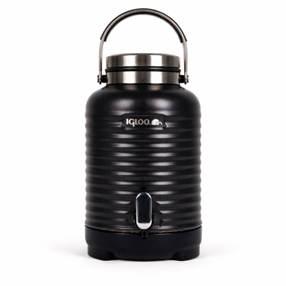 Çelik Family Termos - Igloo - Barrel - 5 lt - Siyah - 205865