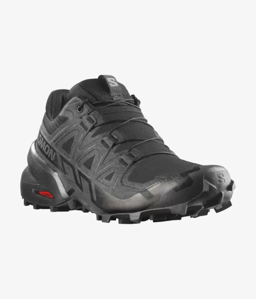 Salomon Speedcross 6 Erkek Koşu Ayakkabısı - Black/Black/Phantom