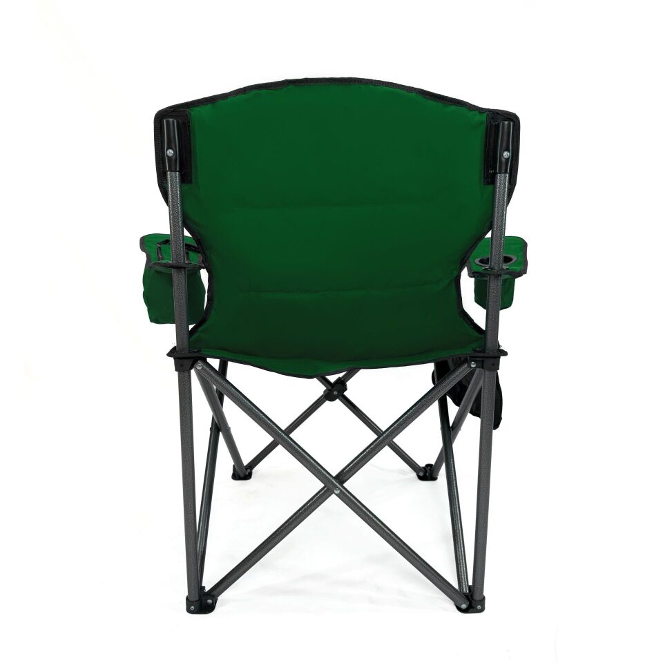 Katlanır Kamp Piknik Sandalyesi - Madfox Echo - Bardaklıklı - Yeşil - 547288