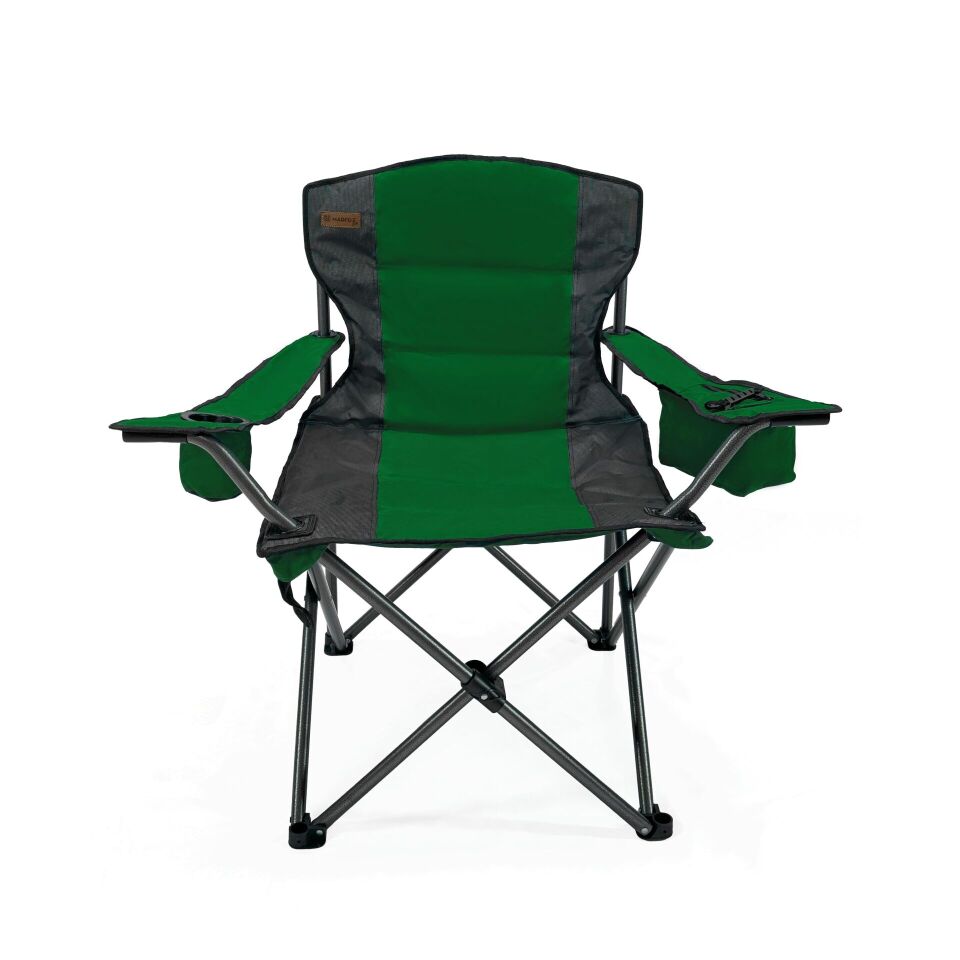 Katlanır Kamp Piknik Sandalyesi - Madfox Echo - Bardaklıklı - Yeşil - 547288