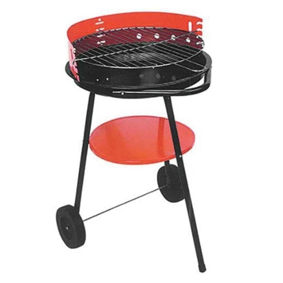 Taşınabilir Kömür Barbekü Mangal - Madfox Cook - Kırmızı/Siyah - 547217