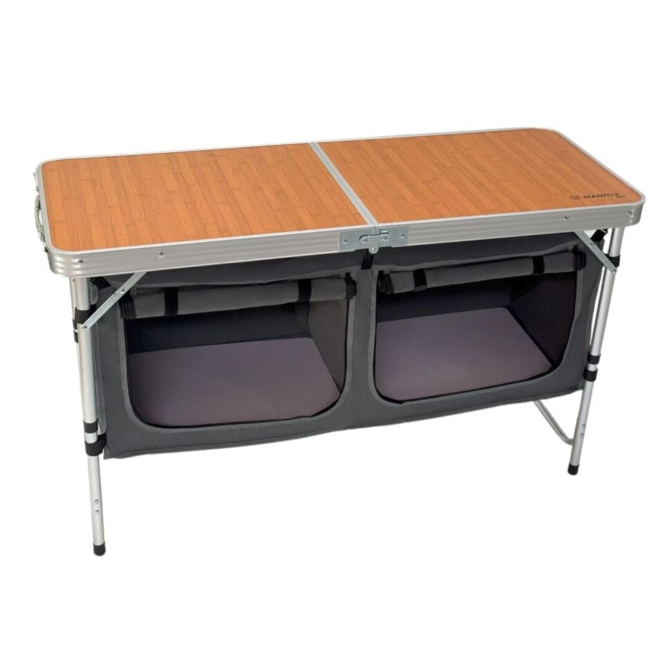 Katlanabilir Ahşap Kamp Masası - Madfox Nova - 547280