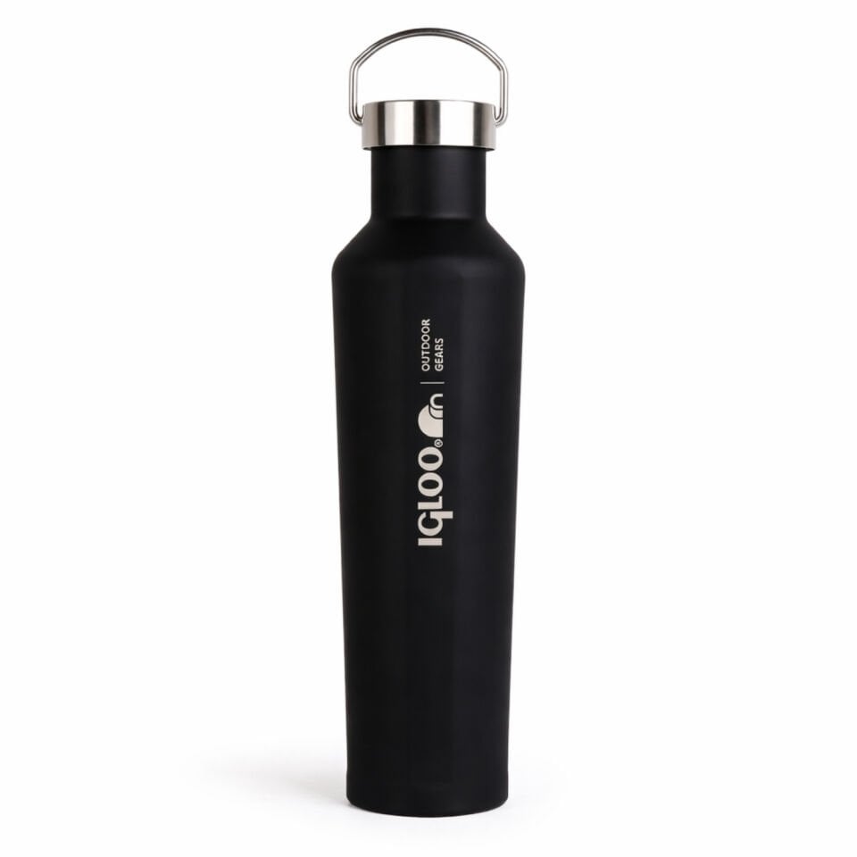 Çelik Mug Termos - Igloo - Pentagon - 750ml - Siyah - 205792
