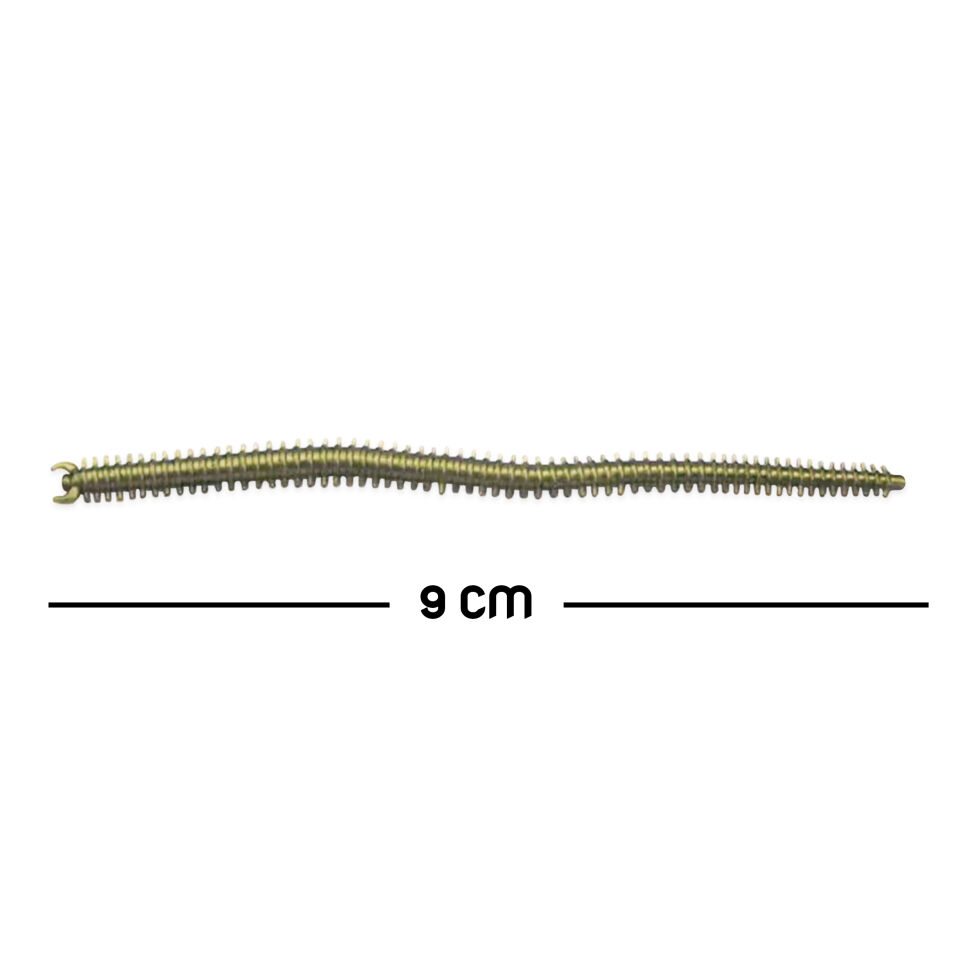 Silikon Kurt Balık Yemi - Kokulu - Silkworm - Yeşil - Power Bait (9951)