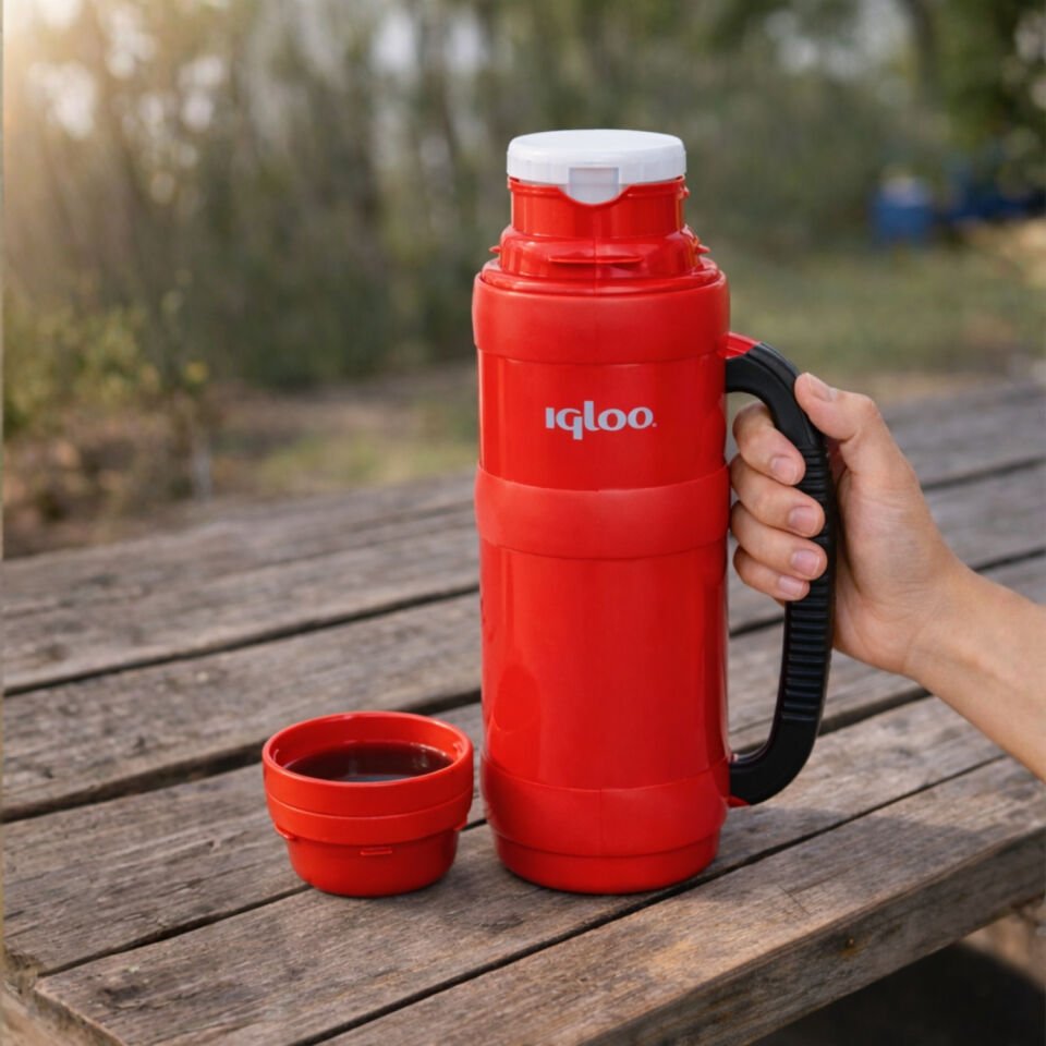 İçi Cam Termos - Igloo - EV180 - 1.8 lt - Kırmızı - 205537