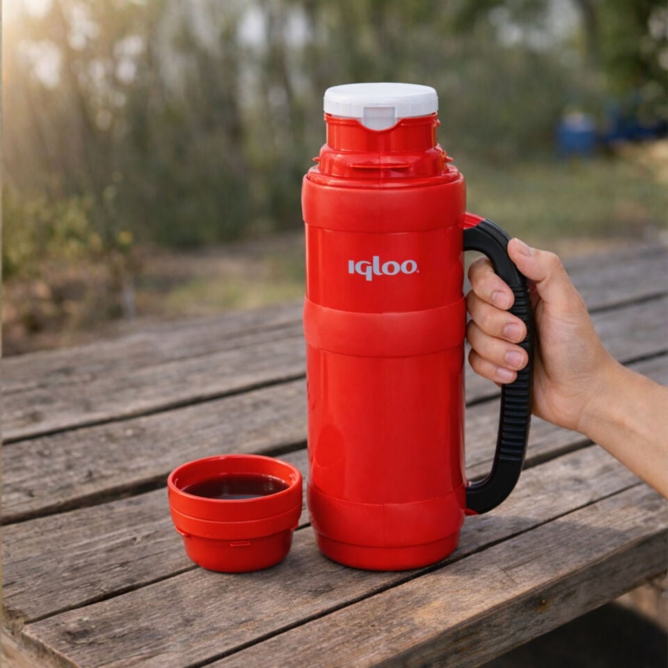 İçi Cam Termos - Igloo - EV180 - 1.8 lt - Kırmızı - 205537