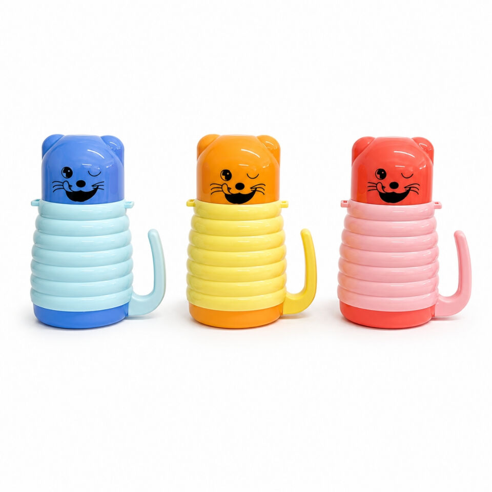Çocuk Çelik Matara - Emojili - 350 ml - Mavi - 200339
